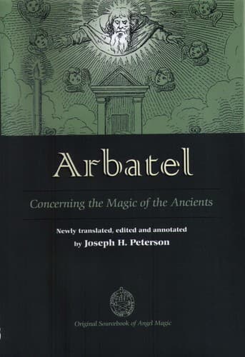 Portada de Arbatel-- concerning the magic of the ancients