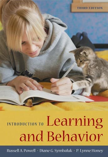 Portada de Introduction to learning and behavior
