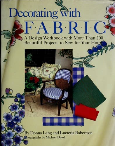 Portada de Decorating with fabric