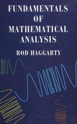 Portada de Fundamentals of mathematical analysis