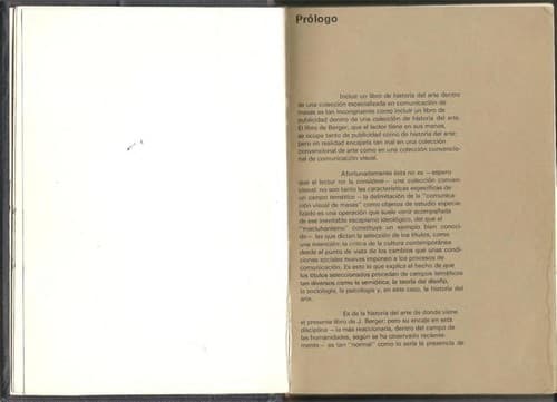 Portada de Modos de Ver