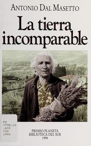 Portada de La tierra incomparable
