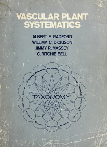 Portada de Vascular plant systematics