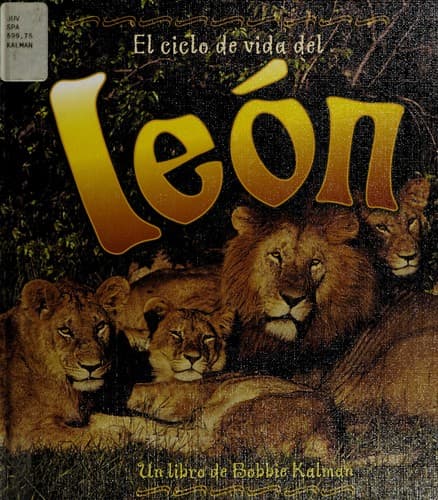 Portada de El ciclo de vida de un león