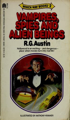 Portada de Vampires, Spies and Alien Beings (Which Way Books; 2)