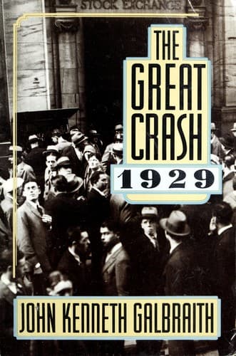 Portada de The Great crash, 1929