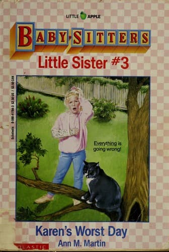 Portada de Karen's Worst Day (Baby-Sitters Little Sister, 3)