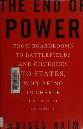 Portada de The end of power