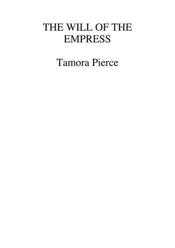 Portada de The will of the empress