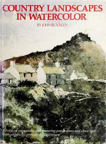 Portada de Country landscapes in watercolor