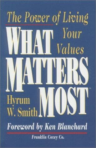 Portada de What Matters Most