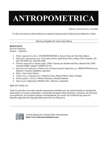 Portada de Antropometrica