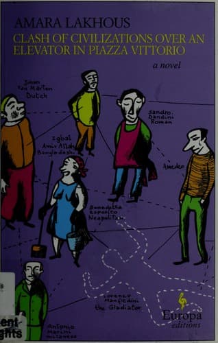 Portada de Clash of civilizations over an elevator in Piazza Vittorio