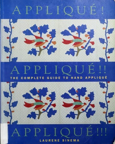 Portada de Appliqué! Appliqué!! Appliqué!!!