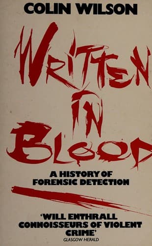 Portada de Written in blood