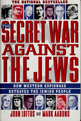 Portada de The secret war against the Jews