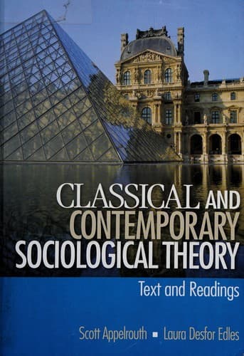 Portada de Classical and contemporary sociological theory