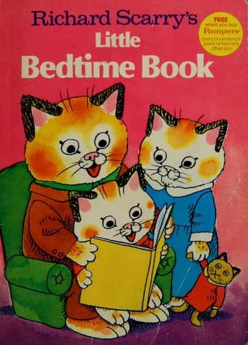 Portada de Richard Scarry's Little bedtime book.