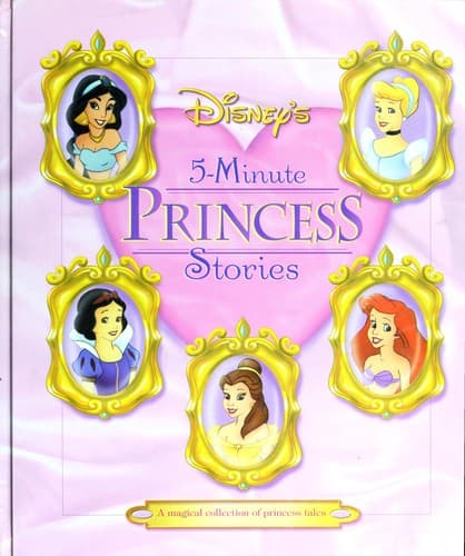 Portada de Disney 5-minute princess stories
