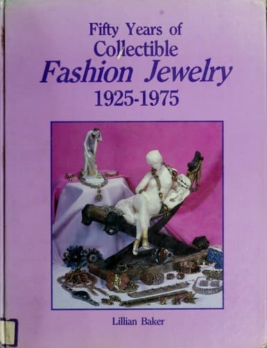 Portada de 50 years of collectible fashion jewelry, 1925-1975