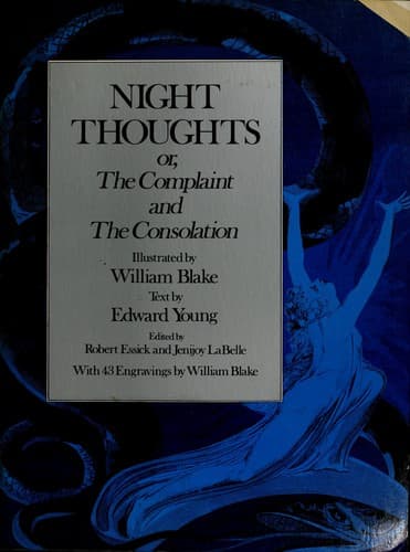 Portada de Night thoughts