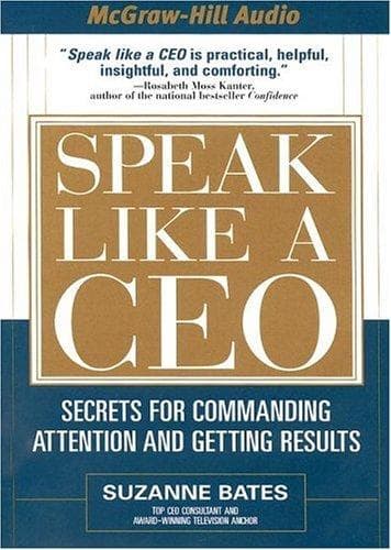 Portada de Speak Like a CEO