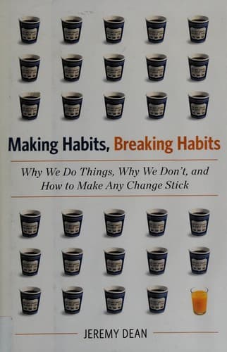Portada de Making habits, breaking habits