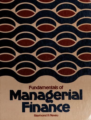 Portada de Fundamentals of managerial finance