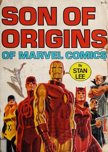 Portada de Son of Origins of Marvel Comics
