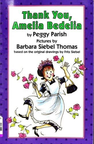 Portada de Thank you, Amelia Bedelia