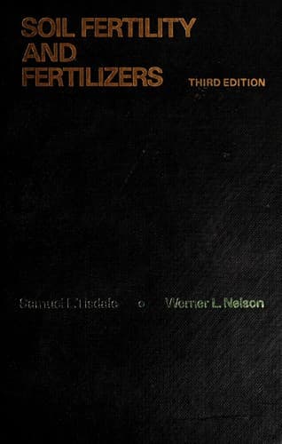 Portada de Soil fertility and fertilizers