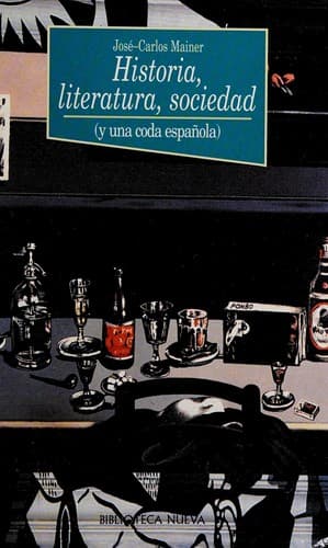 Portada de Historia, literatura, sociedad (y una coda española)