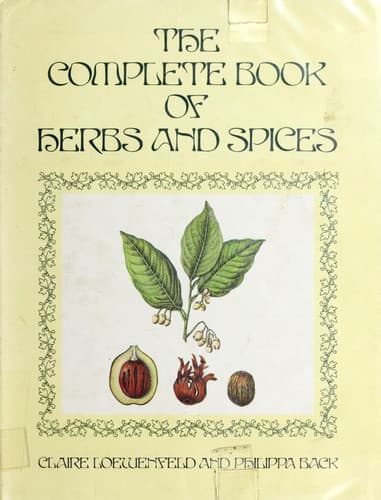 Portada de The complete book of herbs and spices