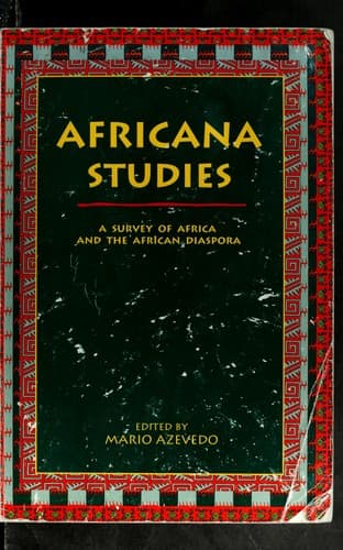 Portada de Africana Studies