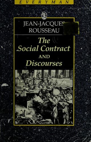 Portada de The social contract ; and, Discourses
