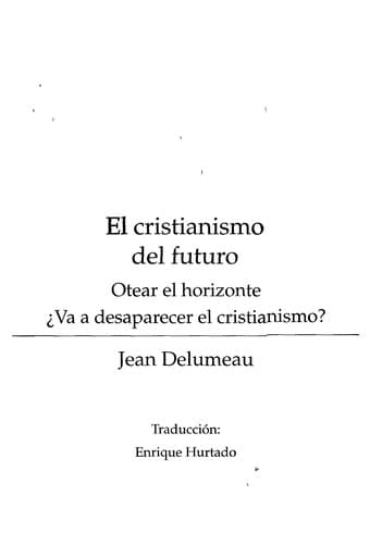 Portada de El cristianismo del futuro