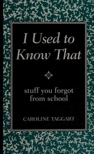 Portada de I used to know that