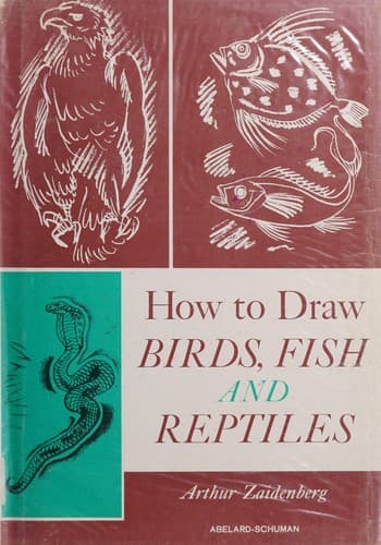 Portada de How to Draw Birds, Fish and Reptiles