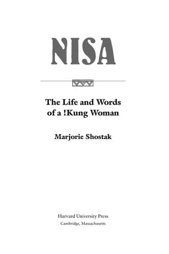 Portada de Nisa