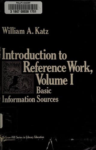 Portada de Introduction to reference work