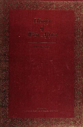 Portada de History of West Africa