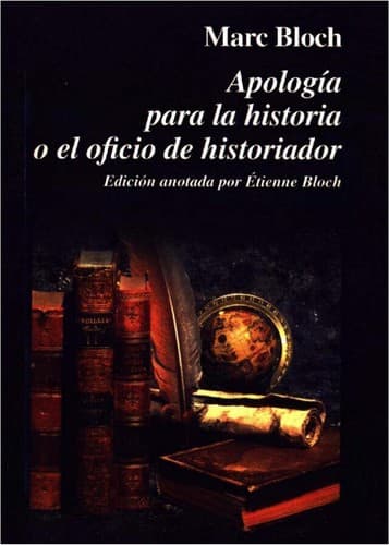 Portada de Apología para la historia o el oficio de historiador
