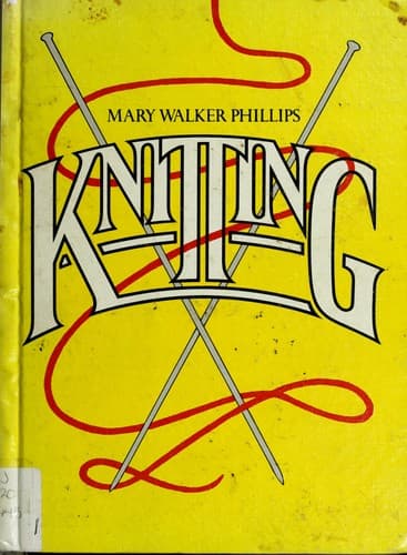 Portada de Knitting
