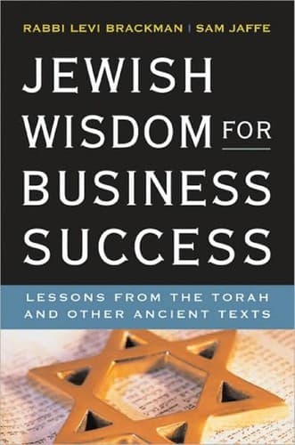 Portada de Jewish wisdom for business success