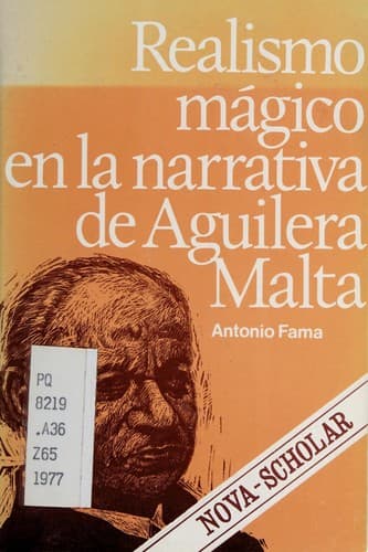 Portada de Realismo mágico en la narrativa de Aguilera-Malta