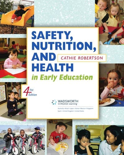 Portada de Safety, nutrition, and health in early education