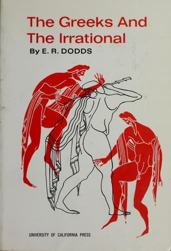 Portada de The Greeks and the irrational