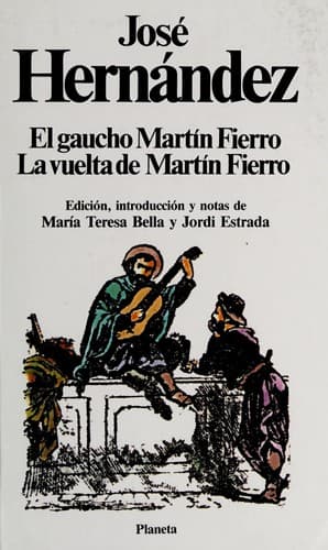 Portada de El gaucho Martín Fierro ; La vuelta de Martín Fierro