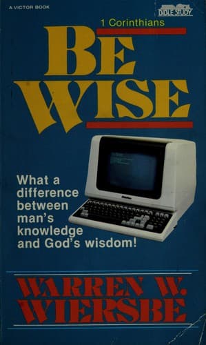 Portada de Be wise