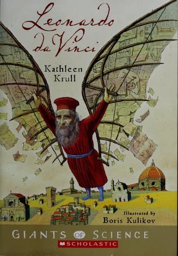 Portada de Leonardo da Vinci (Giants of Science)
